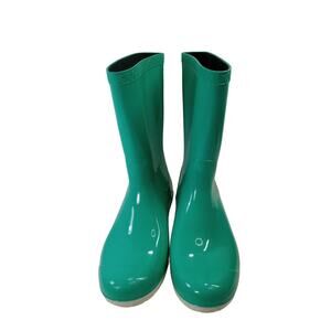 UGG Sienna Rain Boot Women's Mid Calf Neon Green  Size US 7 EU37